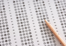 Provincial Student Assessments picture of a scoresheet 